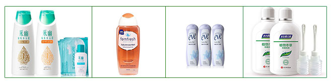 女性護理液樣品圖