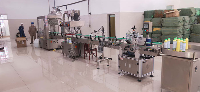 南京星火醬油自動(dòng)灌裝線相關(guān)客戶案例廠房實(shí)拍