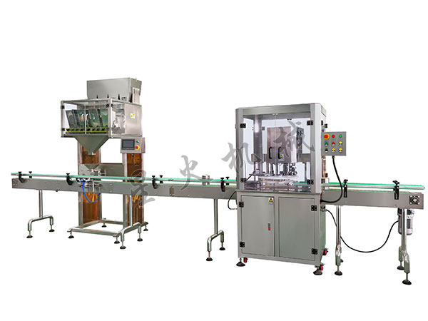全自動(dòng)顆粒灌裝線